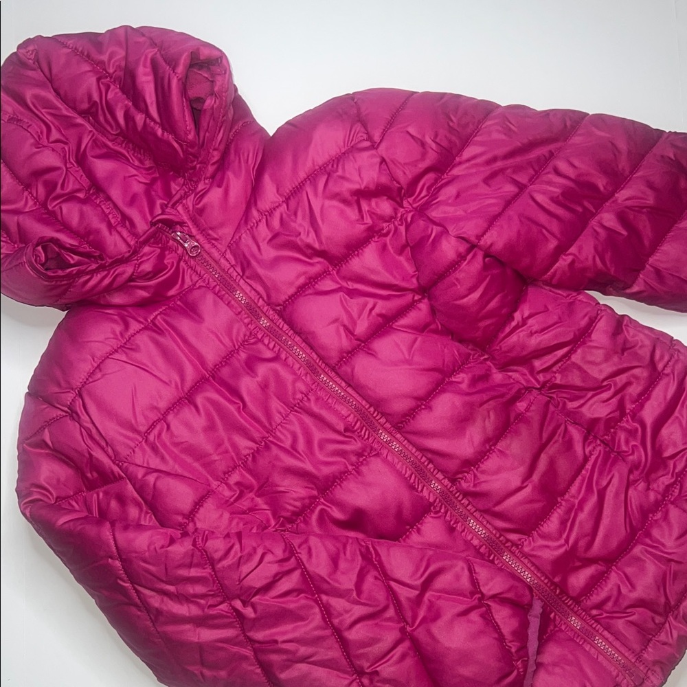 Old Navy Fuchsia Puffer Jacket Girls size 14